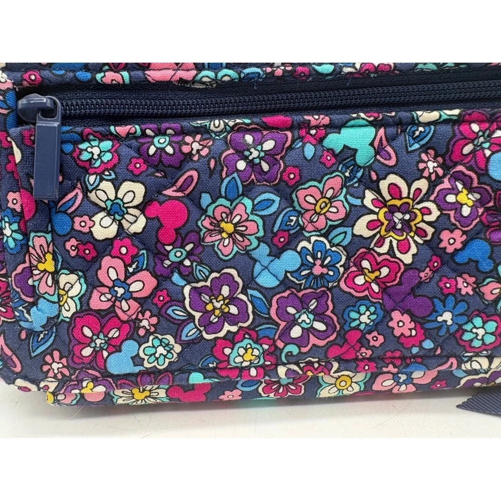 Vera Bradley Disney Mickey Minnie All In One Crossbody Bag Wallet